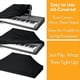thumbnail image 4 of SZTXJ Piano Keyboard Dust Cover, 61 Key Piano Music Keyboard Cover, Stretchable Electronic Keyboard Dust Cover, Piano Keyboard Cover with Durable Elas, 4 of 5
