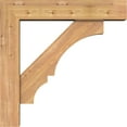 thumbnail image 3 of Ekena Millwork 7 1/2"W x 36"D x 36"H Balboa Block Smooth Bracket w/ Offset Brace, Western Red Cedar, 3 of 25