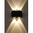 thumbnail image 1 of 4 LED Lámpara de pared exterior Interior y exterior LED impermeable luz blanca cálida lámpara de pared terraza lámpara de jardín decoración sala de estar dormitorio fondo lámpara de pared A1109 JM, 1 of 5
