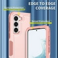 thumbnail image 4 of JTCASES for Samsung Galaxy S24 Case with Wireless Charging, Hybird Shockproof Bumper Anti-fall Rugged Non-slipping Protective Shell for Samsung Galaxy S24 (6.2" 2024), Rosegold, 4 of 8