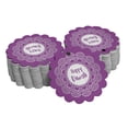 thumbnail image 1 of Inkdotpot Silver Foil Paper Hang Tags Happy Diwali Favor Tags 50 Piece, 1 of 6