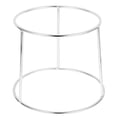 thumbnail image 1 of IDEANATEGRATE Support à Pizza en Acier Inoxydable Argenté à Étages 1ensemble pour Événements Barbecue, 1 of 7