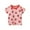 1#Pink, variant on Byoo Toddler Girls Cotton T Shirt Strawberry Print Short Sleeve Crew Neck T-Shirt for Girl