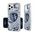 thumbnail image 2 of Sporting Kansas City iPhone Paisley Design Clear Case, 2 of 7