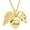 Gold-Dad, variant on Angel Wing Heart Urn Necklace for Ashes Cremation Jewelry Heart Urn Necklaces for Ashes Memorial Keepsake Pendant for Women Men for Mom / Dad