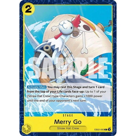 One Piece Extra Booster: Anime 25th Collection Common Merry Go EB02-060 [060]