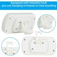 thumbnail image 4 of 2-Piece Digital Refrigerator/Freezer Thermometer Set, Temperature Range -20 to 50°C, with Hook, Easy-to-Read LCD Screen, Max/Min Temperature Recording Function, 4 of 5