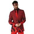 thumbnail image 2 of Suitmeister Devil Red Mens Suit, 2 of 7