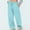 Light Blue, variant on Coorders Women's Oversized Drawstring Fleece sweatpants, Women Elastic Waistband Fall Pants,Women's Size Gray,Size L