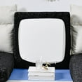 thumbnail image 4 of Housse Extensible 2024 en Velours Froissé pour Coussin de Canapé, Protège-Canapé, Housse de Siège de Sofa avec Bas Élastique, 4 of 7
