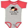 thumbnail image 3 of Inktastic Loved by My Auntie Ladybug Boys or Girls Baby Bodysuit, 3 of 5