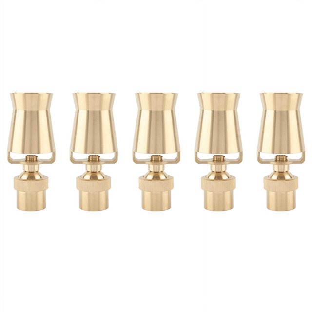 5X Brass Durable Adjustable Ice Tower Cascade for Fountains Sprinkler Head(1 Inch DN25)