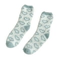 thumbnail image 2 of Xunlbb Winter Warm SocksWomen's Print Thin Short Socks With Lace Mesh Socks Free Size, 2 of 4