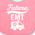 thumbnail image 4 of Inktastic Future EMT Emergency Medical Technician Boys or Girls Baby Bib, 4 of 4