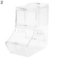 thumbnail image 2 of Flmtop Hamster Rabbit Hedgehog Food Dispenser Acrylic Clear Automatic Feeder Pet Supply Clear, 2 of 8