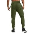thumbnail image 6 of ZRBYWB Men's Pants Men Solid Color Side Pockets Lace Up Waistband Casual Drawstring Pants Work Pants For Men, 6 of 8