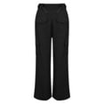 thumbnail image 5 of Outfmvch Cargo Pants High Waisted Pants for Women Sweatpants Women Work Pants Palazzo Pants for Women Leggings for Women's Pants Black Xl, 5 of 5