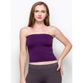 thumbnail image 4 of Women's Sexy Crop Top Sleeveless Stretchy Solid Casual Strapless Summer Tube Top, 4 of 4