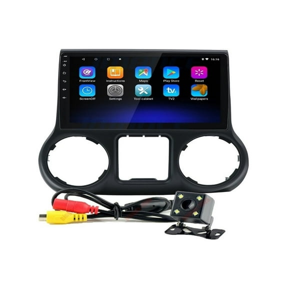 Android Stereo Jepp Wrangler 2015-2018 Wifi Carplay 2 32G
