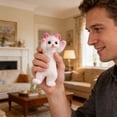 thumbnail image 4 of Cat Taba Squishy Animal Fidget,Cute Kawaii Squishies Pinch Family Slow-Rising Squeeze Ball for Stress Relief ,Kawaii Squishies Sticky Animal Toys for Adults, 4 of 6