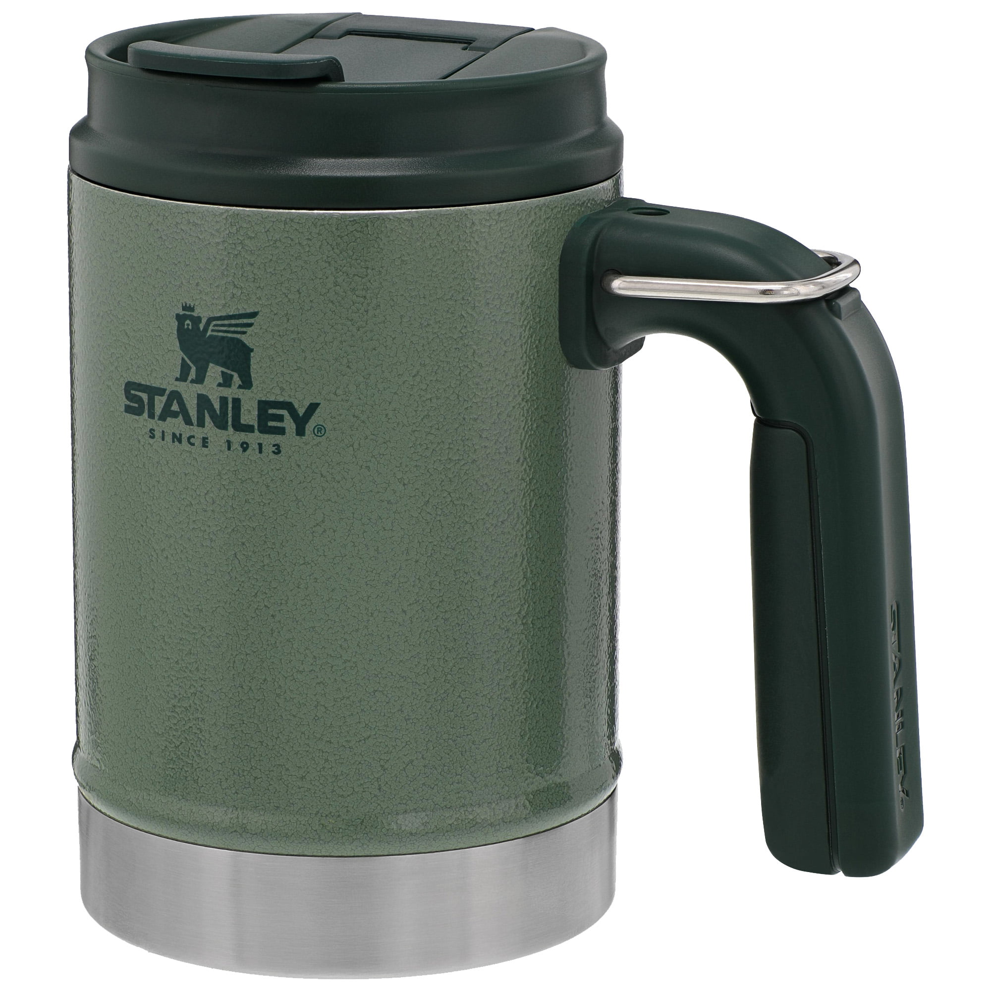 Stanley 32 oz Nested Mugs Screw On Lids Travel Camping Cup Green New