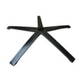 thumbnail image 3 of base de Chaise de Jeu, base de Chaise de Bureau de Remplacement Pivotante, Partie Inférieure de Chaise de Jeu, base de Chaise de Bureau Renforcée, Remplacement de base de Chaise de Bureau Noir, 3 of 10