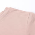 thumbnail image 5 of Cethrio Toddler Girls and Boys Summer Bodysuits, Short Sleeve Cotton Soft Crawling Cute Kids Jumpsuit Pink 12-18 Months, 5 of 8