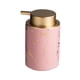 thumbnail image 2 of Dispensador de jabón de cerámica con bomba, multiusos, decorativo, 350 ml Rosa Mármol, 2 of 9