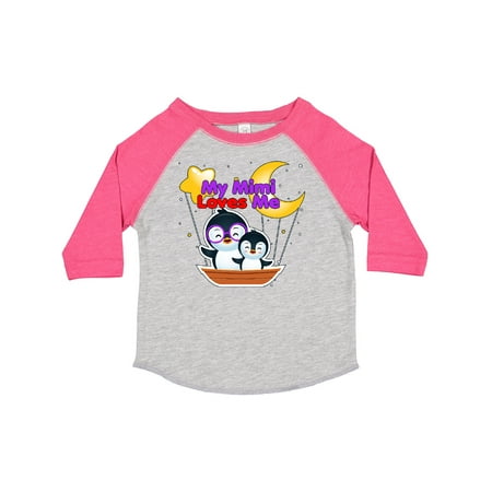 

Inktastic My Mimi Loves Me Penguin Gift Toddler Boy or Toddler Girl T-Shirt