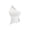 01 White, variant on Fewfanhot Womens Shapewear Tummy Control One Shoulder Tank Tops Ruched Sleeveless Asymmetrical Tops