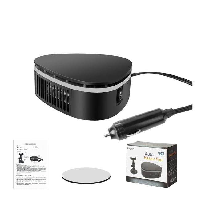 BotaniNest Ortable Heater 12V 120W Heater Defrosting Automobile Windscreen Fan For All 2 In 1 Fast Heating & Cool Fans For Fast Heating Defrost