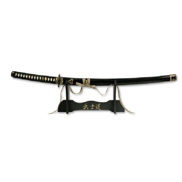 Kill Bill Bride's Sword Replica Movie Katana Lion Engraved Blade w Display Stand