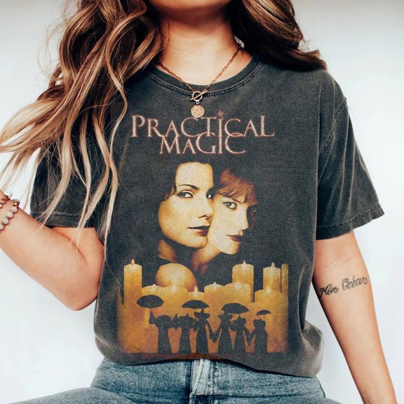 Practical Magic 1998 Shirt, Midnight Margaritas Halloween Movie T-Shirt
