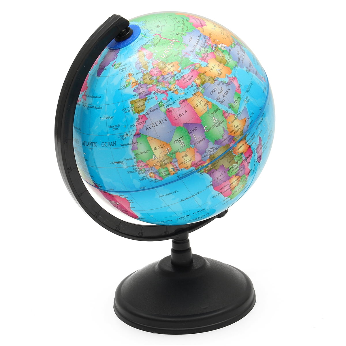 LED light Desktop Rotating World Earth Globe Geography Education Map Home Gift 