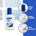 thumbnail image 2 of BAZIC Correction Fluid 20 ml, Foam Brush White Out, 12-Pack, 2 of 7
