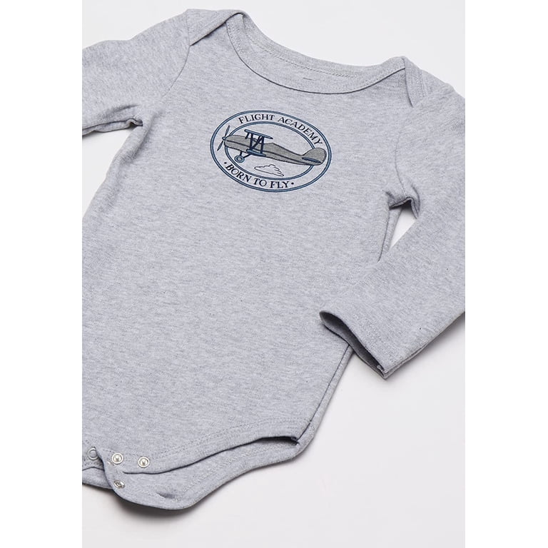 Hudson Baby Cotton Long-Sleeve 5-Pack Bodysuits photo 5