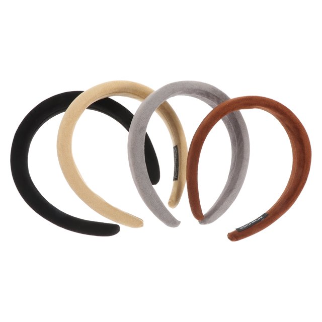 IDEANATEGRATE 4Ud Diademas Anchas De Tela Con Estilo Retro Y Antideslizante Para Uso Diario