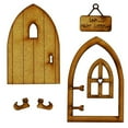 thumbnail image 4 of Sleeping DIY 3D DIY Door Decoration Wooden Door Craft Kit with Flowe, 4 of 6