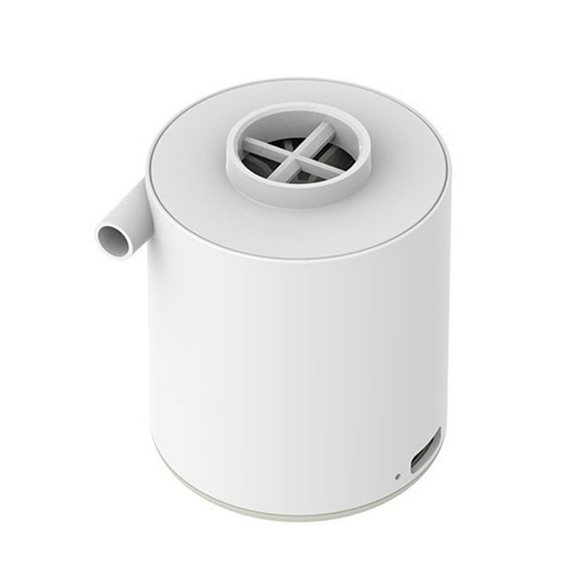 USB Electric Inflate/Deflate Air Pump Low Noise Mute Ultralight Rechargeable Outdoor Energy-saving Air-Pump With Camping Light