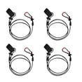 thumbnail image 1 of Correa de la Paleta del Kayak shamjiam 4Pcs 42' Negro, 1 of 6