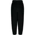 thumbnail image 6 of Mohiass Womens Fleece Pajama Pants, Winter Warm Fuzzy Lounge Bottoms Long Soft Plush Fluffy Pj Pants with Pockets Black XL, 6 of 7