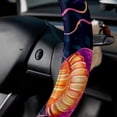 thumbnail image 5 of Jellyfish 14.5 Inch Printing PVC Leather Auto Accessory Steering Wheel Cover Car Wheel Covers Steering Wheel Covers, 5 of 6