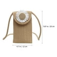 thumbnail image 5 of Chrysanthemum Phone Bag Fashion Cross Body Purse Shoulder Card Trend Giftbag Miss, 5 of 6
