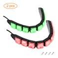 thumbnail image 2 of Luces De Cubierta De Proa De Barco 9 Led Rojo Verde Iluminación Ip68 Lámparas De Navegación Impermeables Para Pontón Kayak Yate Bote Catamarán 2 Uds Advancent VI008698-01, 2 of 6