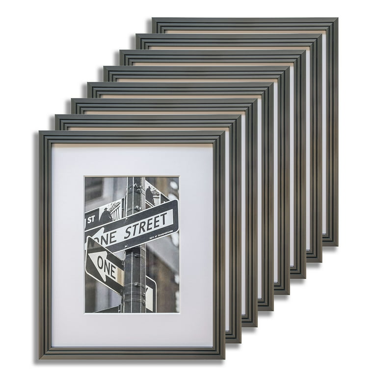 11X14 Framed Photo Collage with 8 Photos