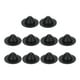 thumbnail image 1 of 10 piezas de tapones para agujeros de 1/2 pulgada (12mm) tapones de botón adecuados para agujeros de 10mm, tapón de tubo de bloqueo a presión de gel, negro, 1 of 6