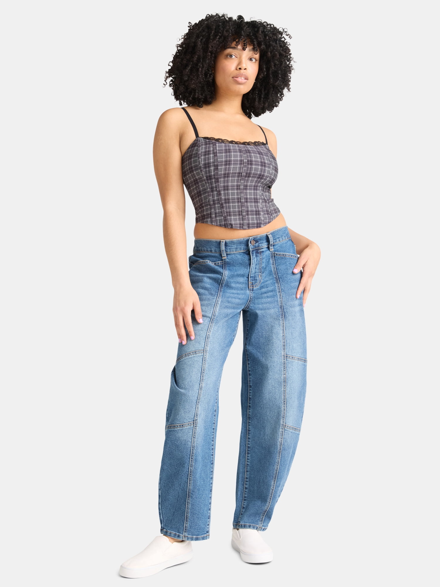 Madden NYC Highrise Barrel Jean, Womens