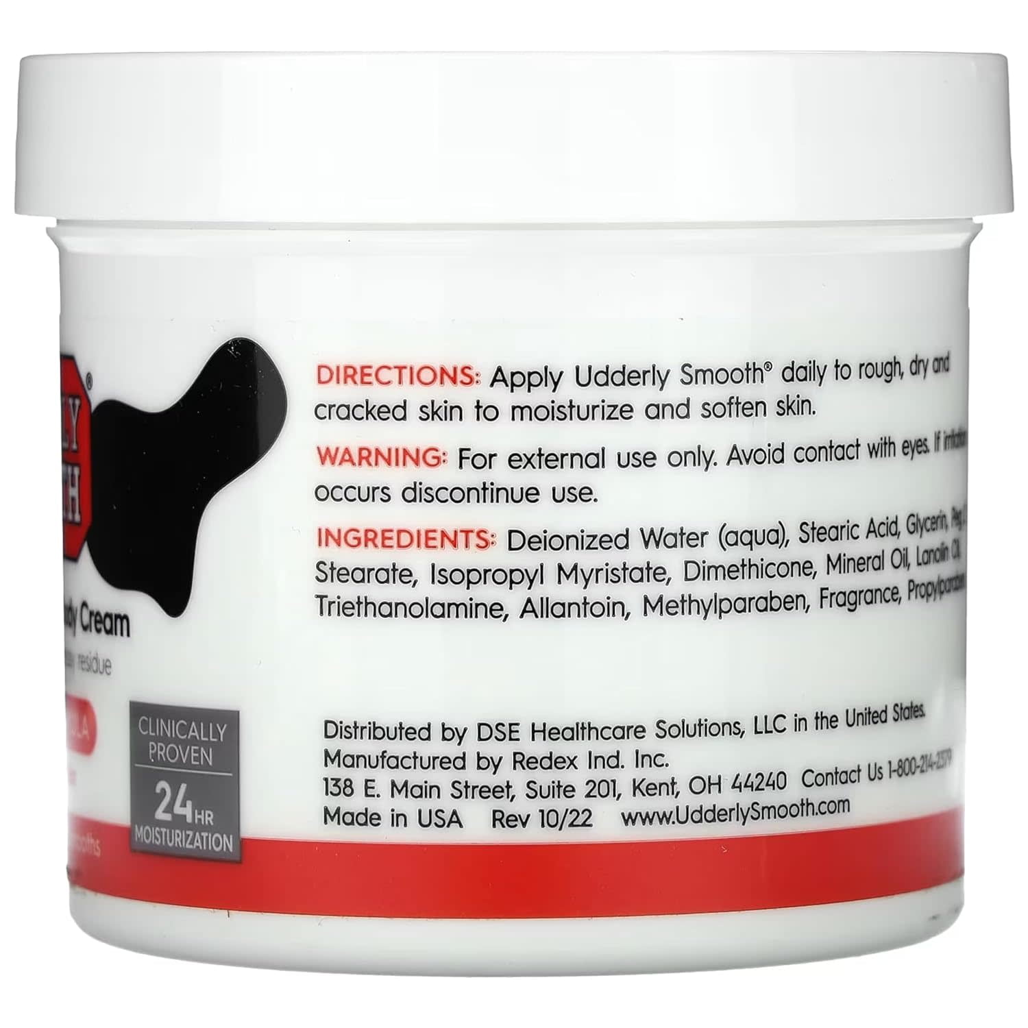(3 pack) Udderly Smooth Body Cream, 10 oz Jar