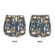 thumbnail image 3 of Balery Llama and Cactus Pantalones cortos deportivos para mujer con forro y dos bolsillos, elásticos, para entrenamiento, gimnasio, yoga-Medium, 3 of 7