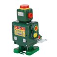 thumbnail image 1 of Wind Up Vintage Robot, Retro Classic Clockwork Spring Tinplate Wind Up Robot, Clockwork for Collection, Home Decoration, Xmas, Gifts, Party, Birthday, Festival, 1 of 7